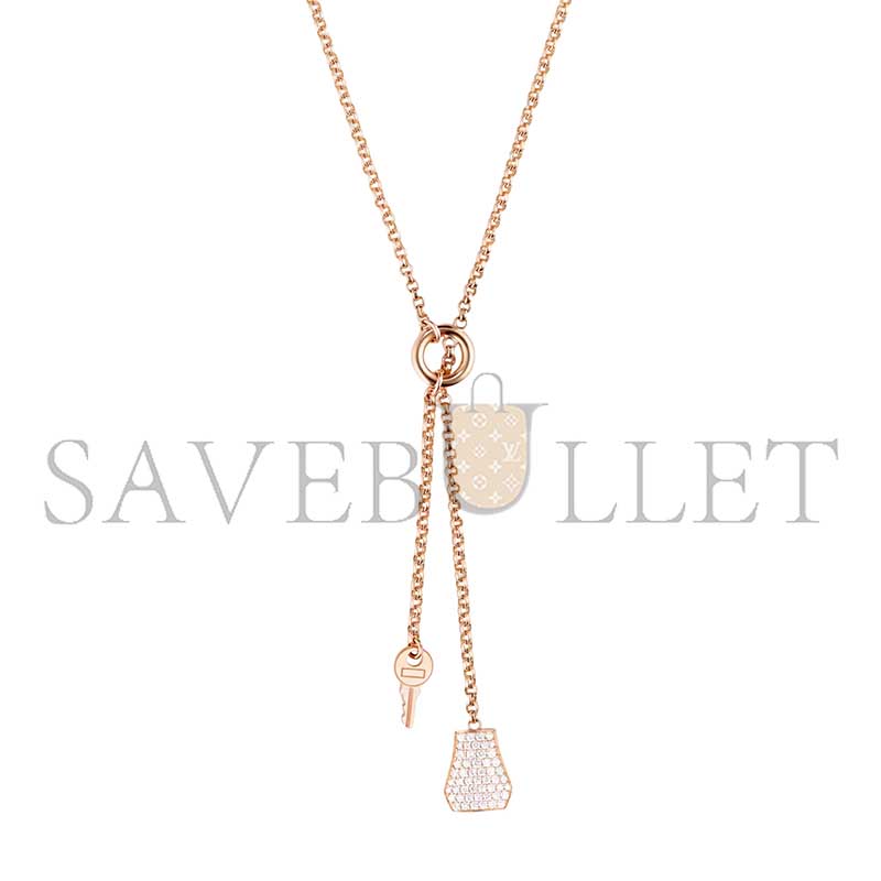 H**me5 kelly clochette necklace, small model h221205bv00